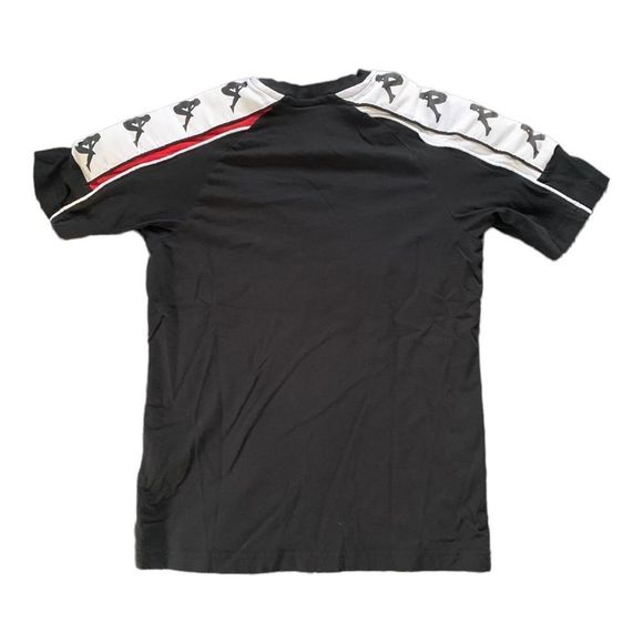 Kappa Logo Black Short Sleeve T Shirt - Picture 2 of 4